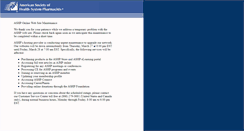 Desktop Screenshot of media.ashp.org